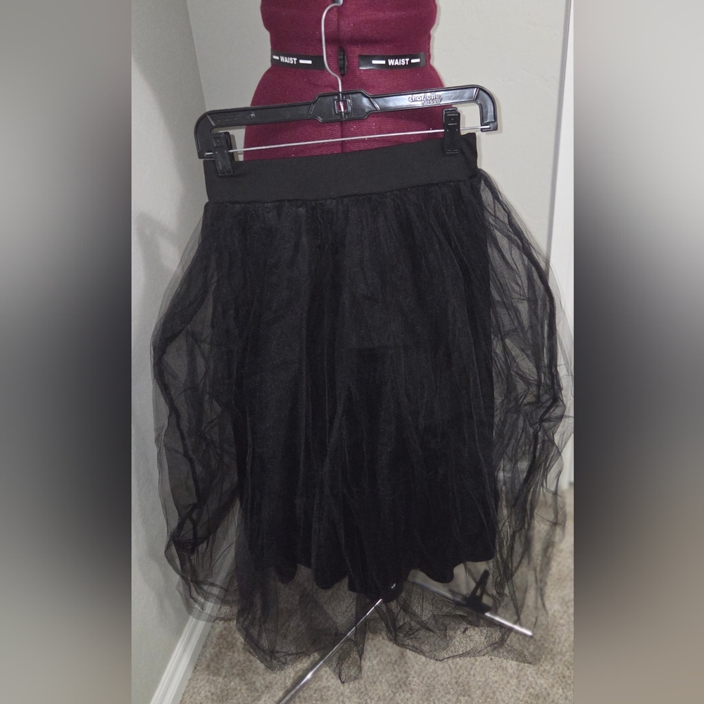 Monaco Black Tulle Skirt